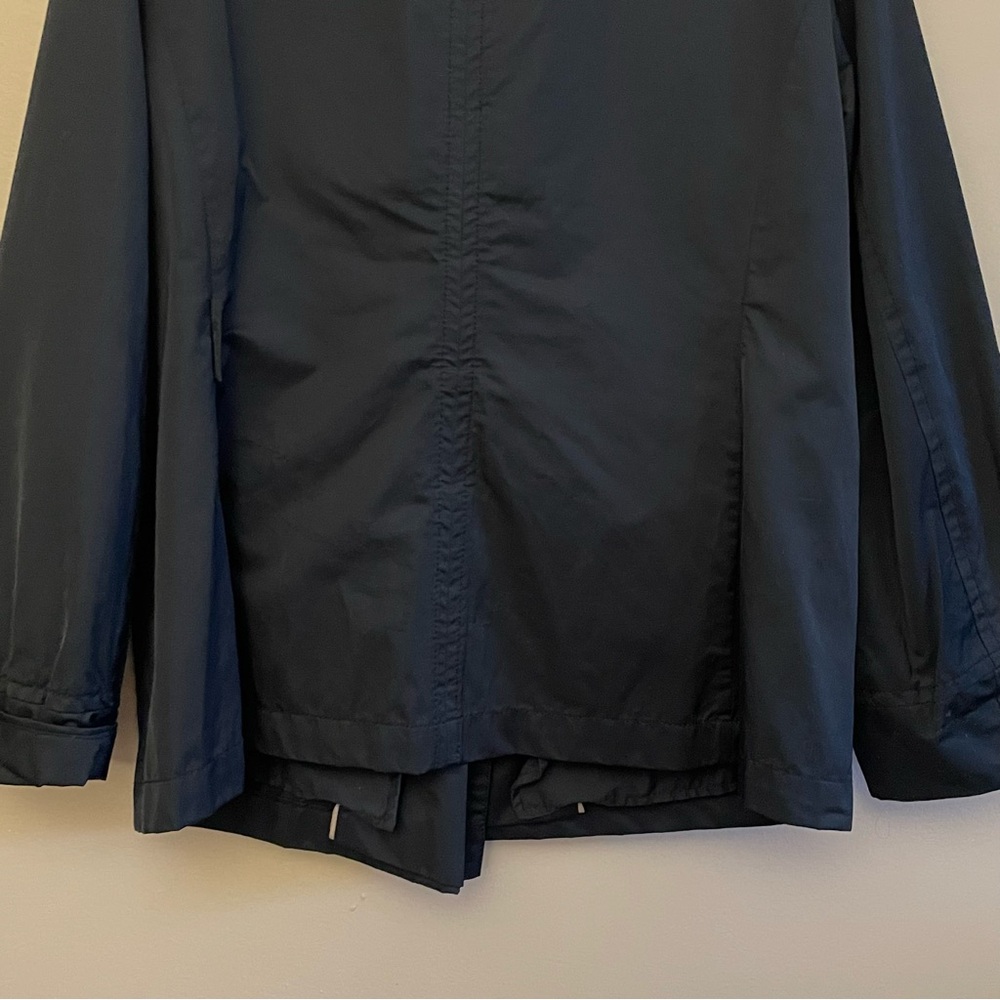 Olsen Europe Midnight Black Double-Breasted Mid-Length Pea Coat – Size 12 EUC - Picture 14 of 14